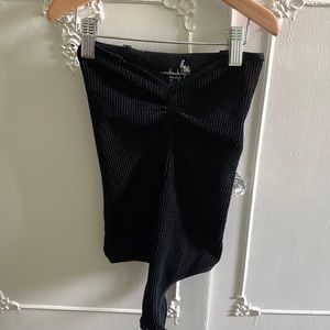 Free People strapless bodysuit!